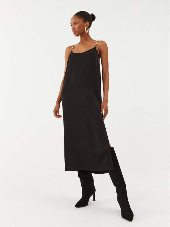 MICHAEL Michael Kors MICHAEL Michael Kors Коктейльна сукня MF381UK99G Чорний Regular Fit