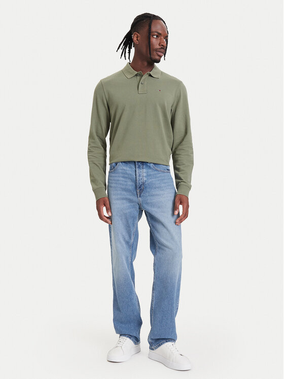 Tommy Jeans Tommy Jeans Polo DM0DM23630 Πράσινο Regular Fit
