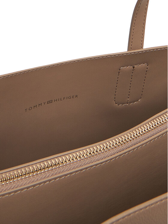 Tommy Hilfiger Tommy Hilfiger Rankinė Th Distinct Satchel AW0AW17463 Smėlio