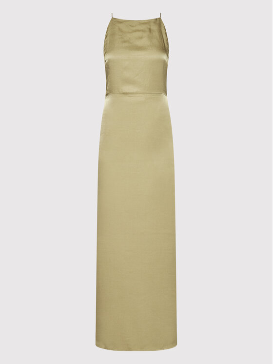 Samsøe Samsøe Samsøe Samsøe Abendkleid Linea F22200110 Goldfarben Regular Fit