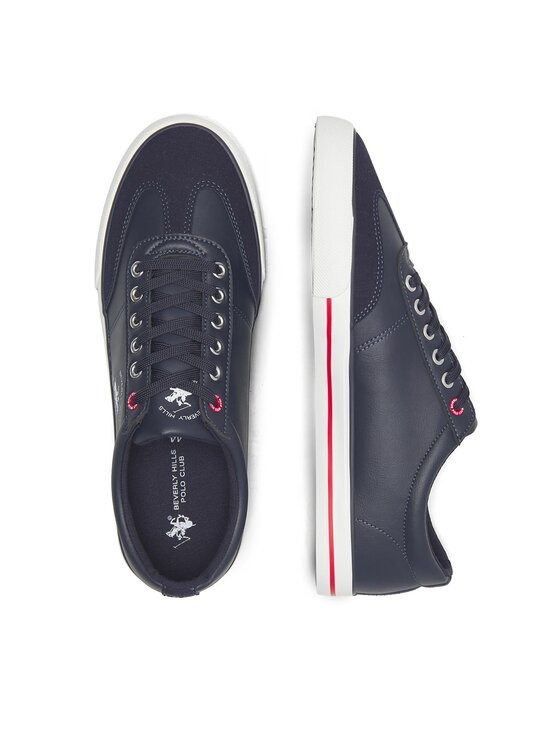 Beverly Hills Polo Club Beverly Hills Polo Club Sneakers aus Stoff M-24MVS5006 Dunkelblau