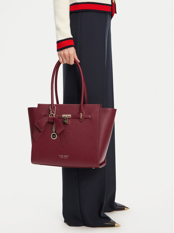 Nine West Nine West Torbica CEO-Chelsea-Charm-III-LX10186 Tamnocrvena