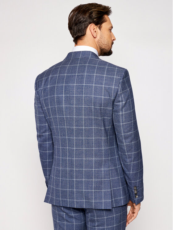 JOOP! JOOP! Abito completo 17 Js-Herby-Blayr-Str 30026574 Blu scuro Slim Fit