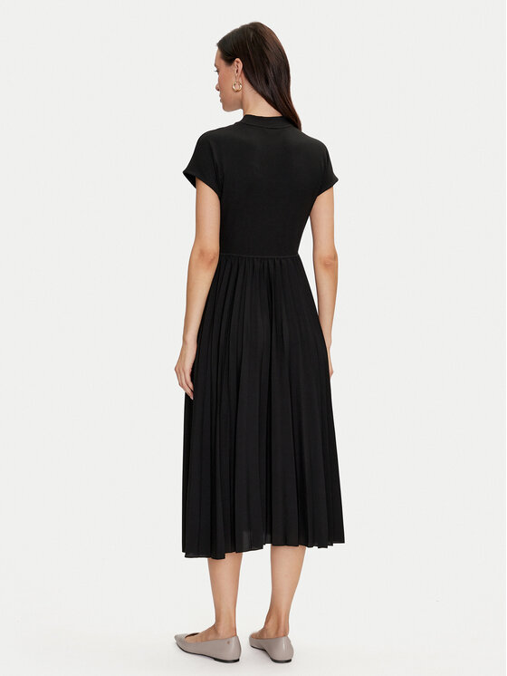 Tommy Hilfiger Tommy Hilfiger Rochie de zi WW0WW42020 Negru Regular Fit