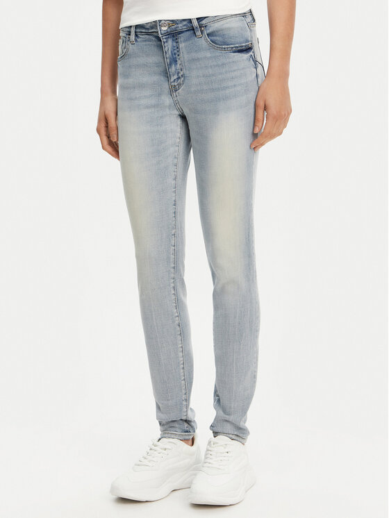 Armani Exchange Armani Exchange Jeansy XW000129 AF12853 MB001 Modrá Super Skinny Fit