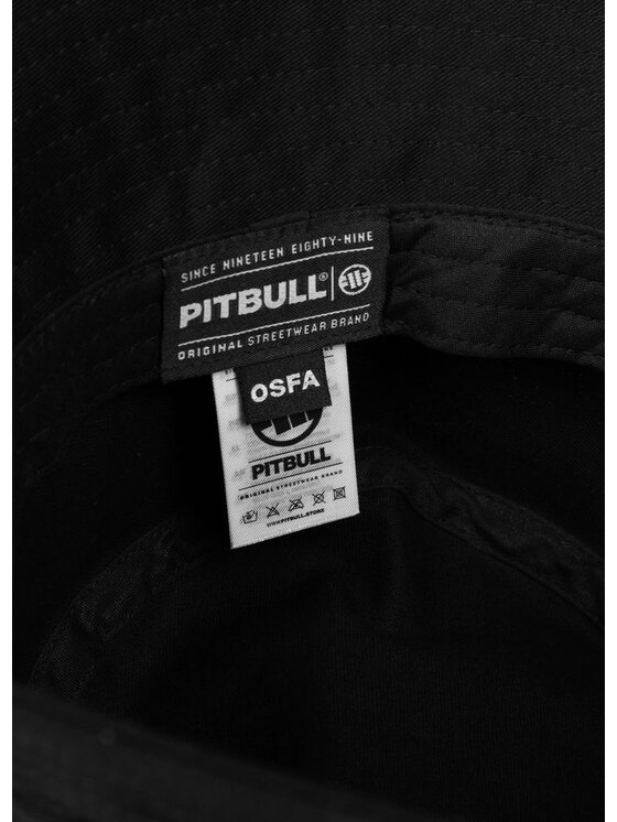 PITBULL PITBULL Kapelusz Czapka Bucket Hat Seabridge uniwersalny Czarny