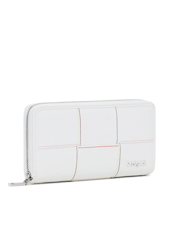 Desigual Desigual Portafoglio grande da donna 25SAYP48 Bianco