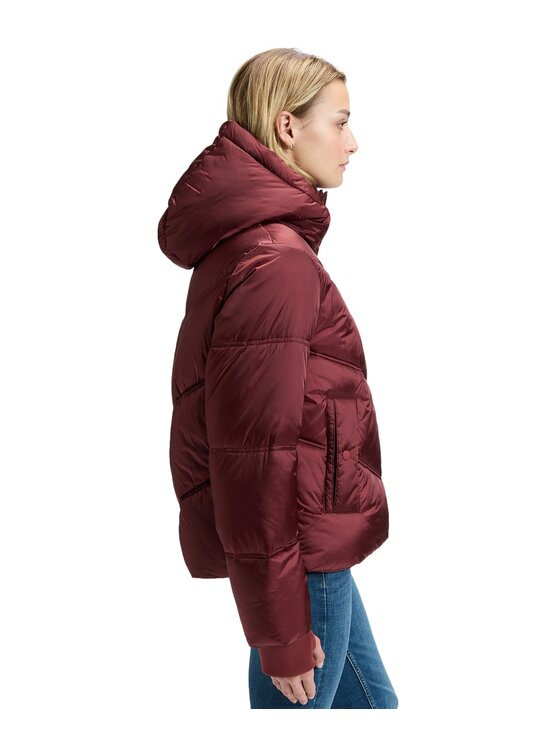 Lee Lee Kurtka puchowa 112387764 Bordowy Regular Fit