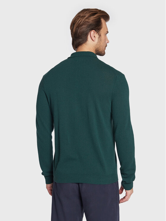 United Colors Of Benetton United Colors Of Benetton Polo 1002U300D Πράσινο Regular Fit