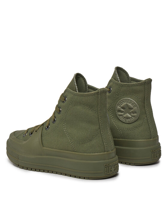 Converse Converse Tenisice Chuck Taylor All Star Construct Mono Canvas A06887C Zelena