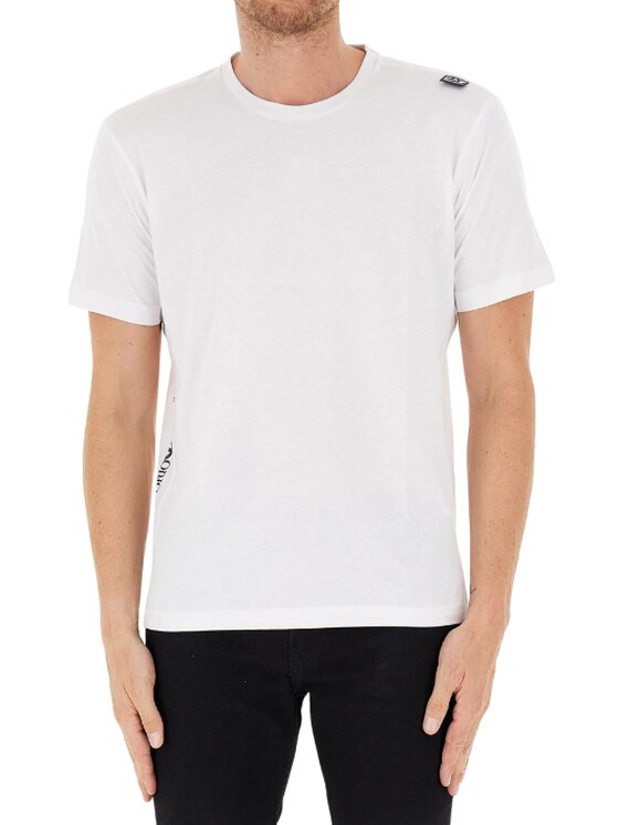 EA7 Emporio Armani EA7 Emporio Armani T-shirt 6DPT04 PJVPZ Bianco Regular Fit