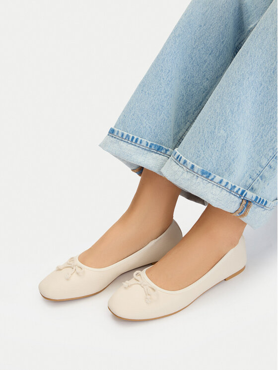 JENNY JENNY Ballerinas CEO-ELPIDA JGD22-427 Écru
