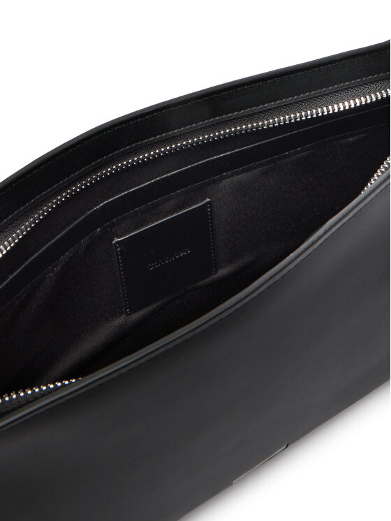 Calvin Klein Calvin Klein Geantă pentru cosmetice Plaque Wash Bag LV04D1109G Negru