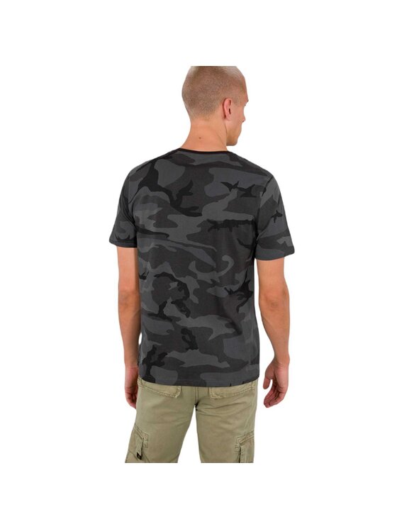 Alpha Industries Alpha Industries Tričko AI.100501C-125-3XL Čierna Basic Fit