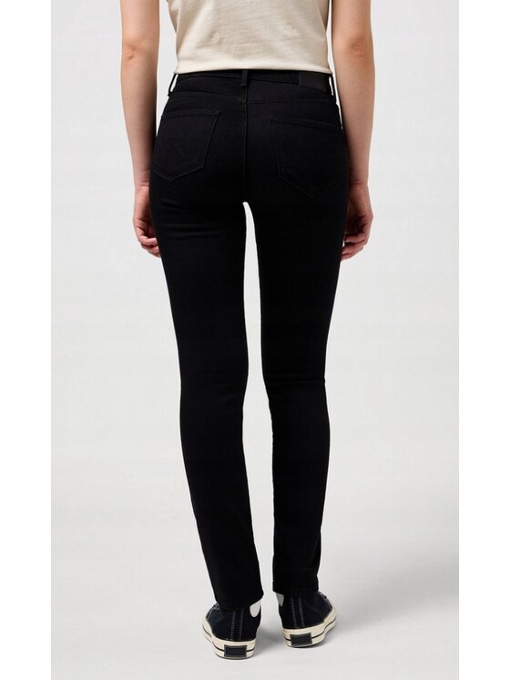 Wrangler Wrangler Jeansy Slim Czarny Slim Fit