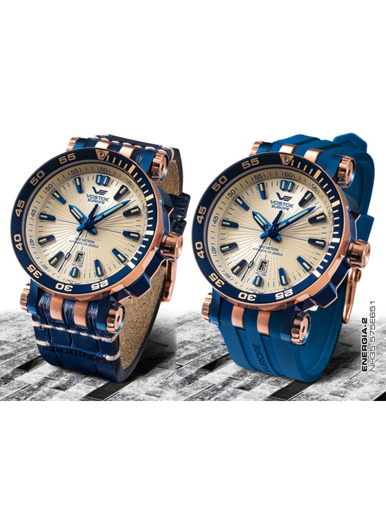 Vostok Europe Vostok Europe Zegarek NH35A-575E651 Niebieski