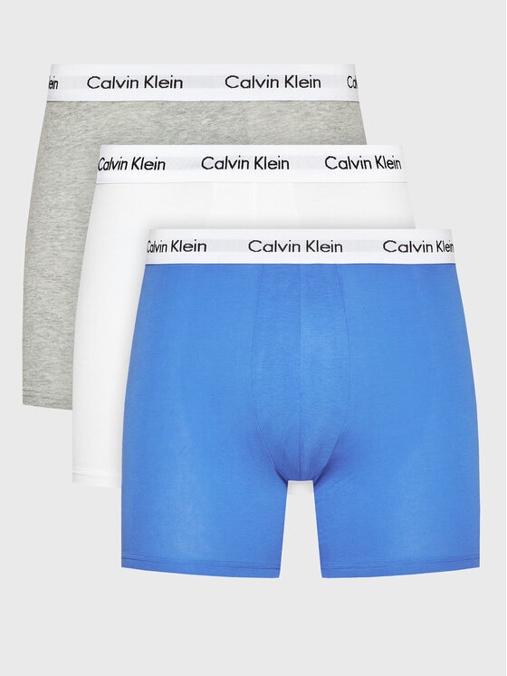 Calvin Klein Underwear Комплект 3 чифта боксерки 000NB1770A Цветен