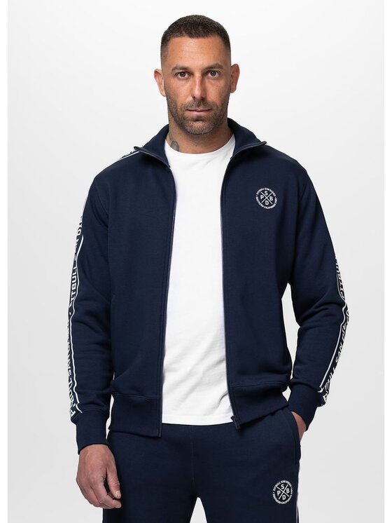 PITBULL PITBULL Bluza NEXUS Granatowy Regular Fit