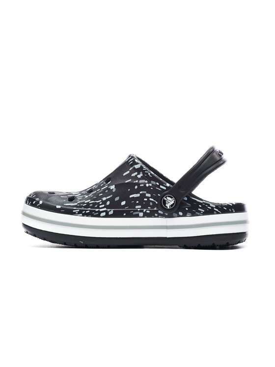 Crocs Crocs Klapki Bayaband Graphic Clog Kid's Czarny