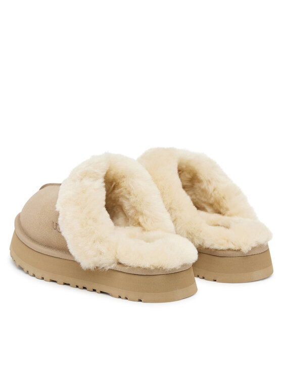 Ugg Ugg Kapcie W Disquette 1122550 Beżowy