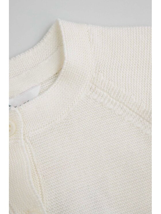 Coccodrillo Coccodrillo Kardigan WC6172201TGN-003 Kremowy Regular Fit