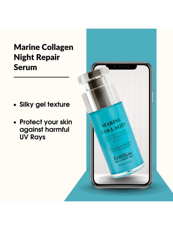Erthskin London Erthskin London Marine Regenerujący na Noc. Serum