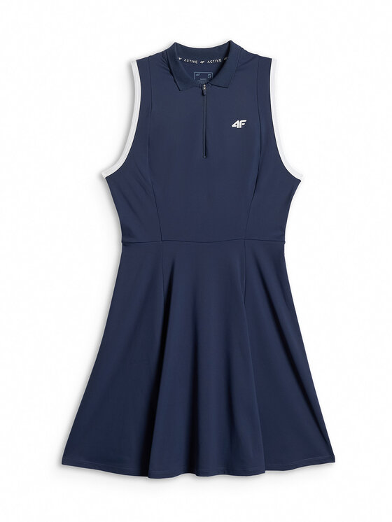 4F 4F Sukienka codzienna SPORTS CLUB Granatowy Slim Fit