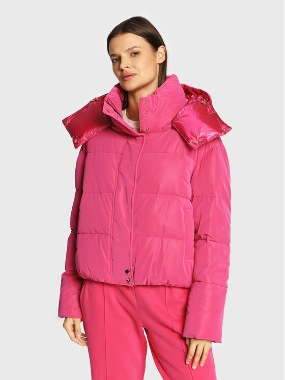 Patrizia Pepe Patrizia Pepe Zimní bunda 2O0057/A182-M430 Růžová Regular Fit