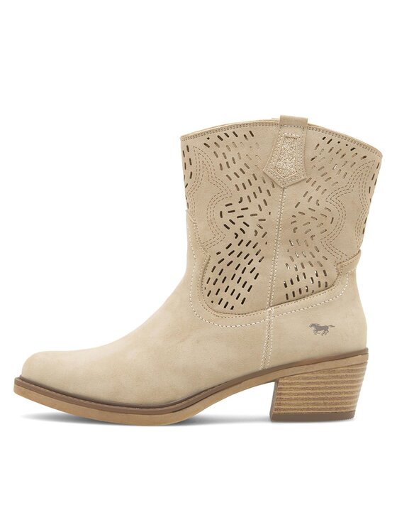 Mustang Mustang Cowboystiefel 1478-506 Beige