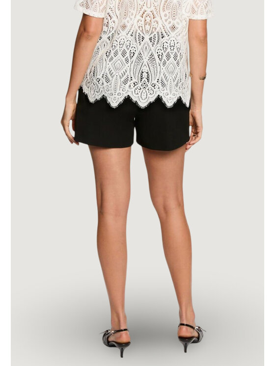 Morgan Morgan Шорти з тканини 261-SHRIS.F Чорний Regular Fit