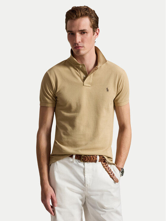 Polo Ralph Lauren Tricou polo 710536856511 Bej Regular Fit