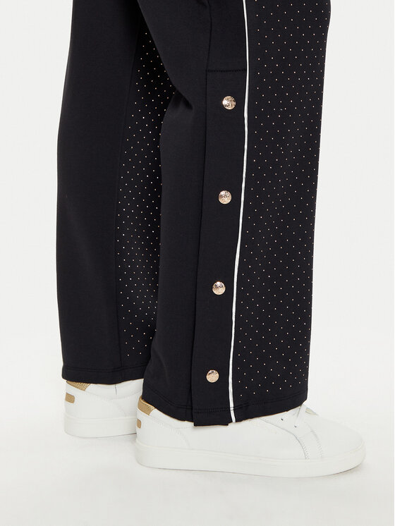 Liu Jo Liu Jo Pantaloni trening TF4272 FS576 Negru Regular Fit