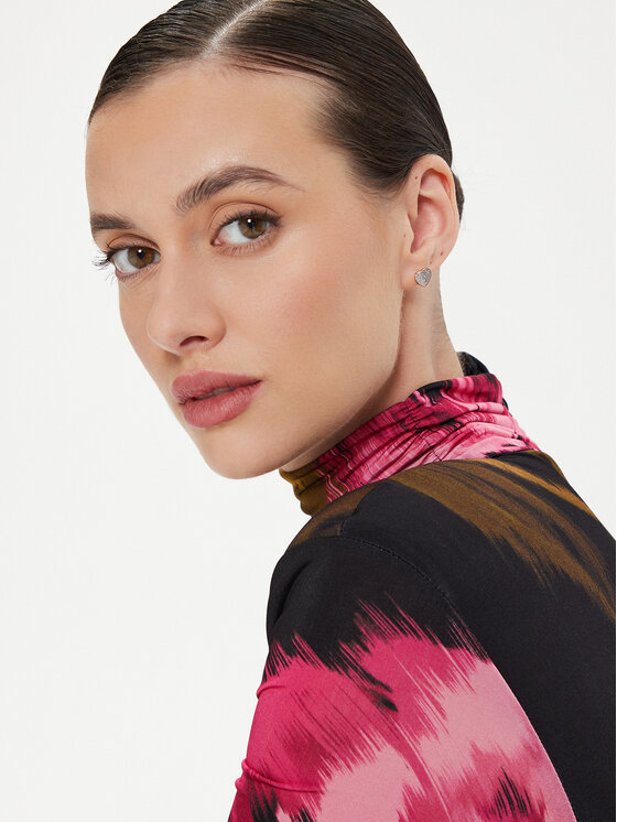 Fossil Fossil Auskarai JF04334791 Rožinio aukso padengimas