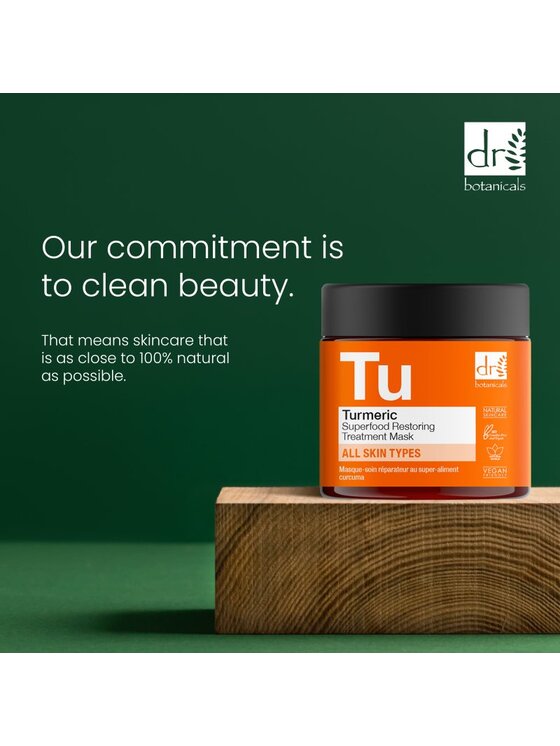 Dr Botanicals Dr Botanicals Superfood Restoring Treatment Z kurkumą Maska do twarzy