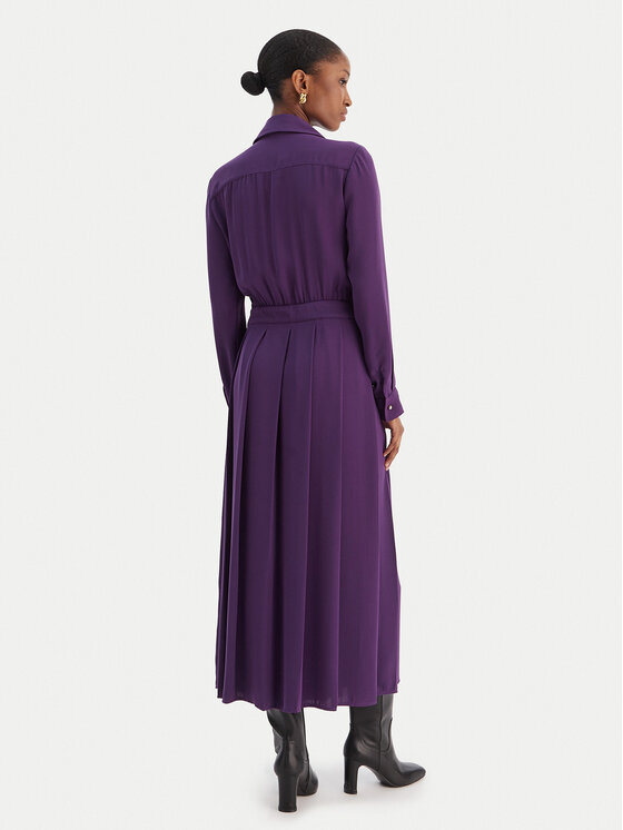 Liu Jo Liu Jo Vestito chemisier MF5145 T4241 Viola Regular Fit