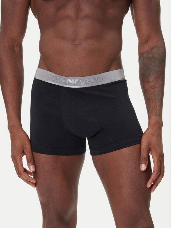 Emporio Armani Underwear Emporio Armani Underwear Komplektas: 3 poros trumpikių EM000259 AF10780 MC061 Juoda