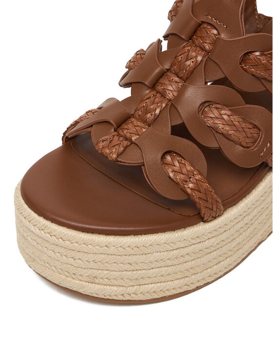 Badura Badura Sandały EO-AMANI-LT0228-26-806 Brązowy