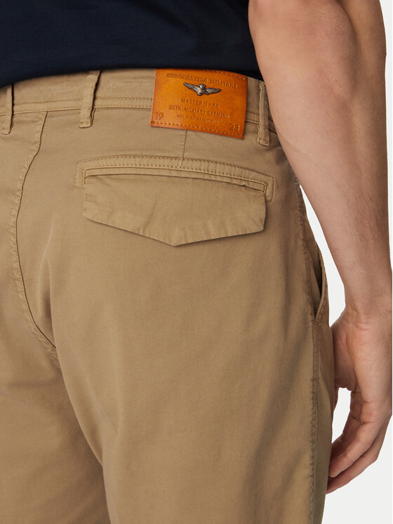 Aeronautica Militare Aeronautica Militare Σορτς υφασμάτινο 261BE0278UCT04292 Μπεζ Regular Fit