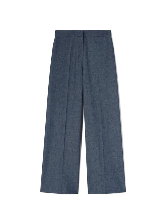 Motivi Motivi Pantaloni di tessuto P04QQ004822N004 Blu Over Fit