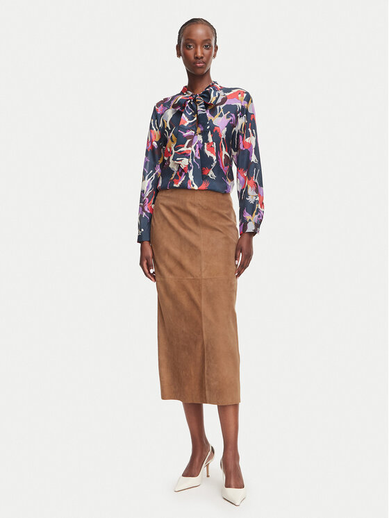Marella Marella Cămașă Snastro 2623116104 Bleumarin Regular Fit