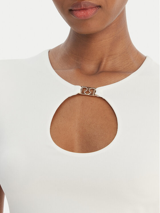 Rinascimento Rinascimento Majica CFC0128635003 Bijela Regular Fit