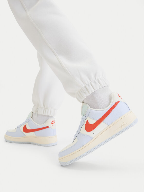 Nike Nike Sneakersy Wmns Air Force 1 '07 HV0843 085 Světle modrá