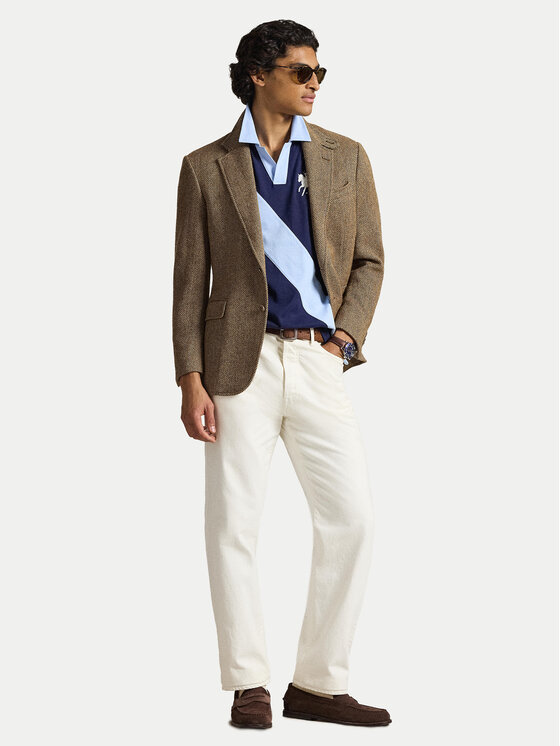 Polo Ralph Lauren Polo Ralph Lauren Polo marškinėliai 710B14221001 Tamsiai mėlyna Regular Fit