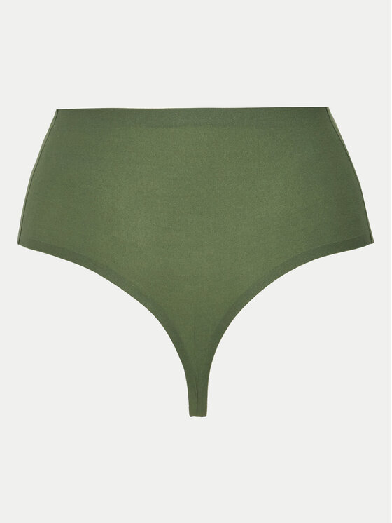 Chantelle Chantelle Brazilske spodnje hlačke z visokim pasom Soft Stretch C10690 Zelena