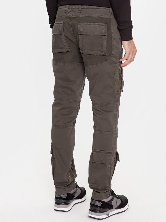 Aeronautica Militare Aeronautica Militare Pantaloni di tessuto 232PA1557CT3170 Cachi Regular Fit