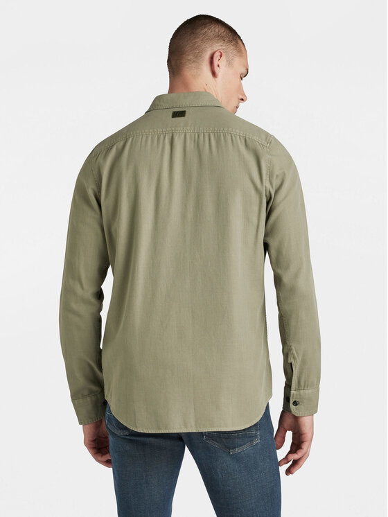G-Star Raw G-Star Raw Koszula Marine D24963-D454 Zielony Slim Fit