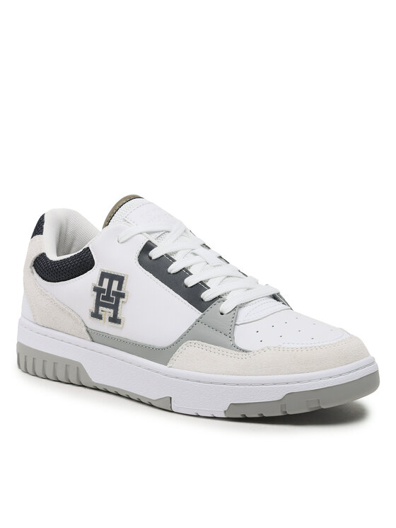 Tommy Hilfiger Tommy Hilfiger Sneakers Basket Street Mix FM0FM04695 Alb
