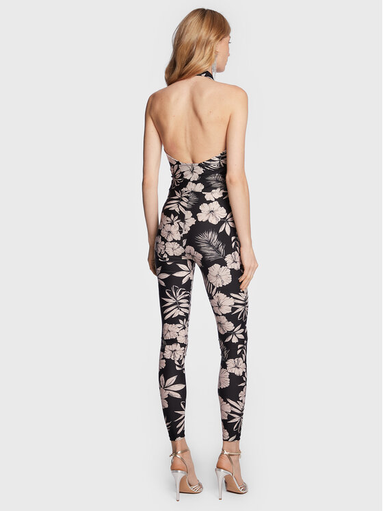 PINKO Pinko Kombinezon Taccagno 100743 A0OQ Czarny Slim Fit