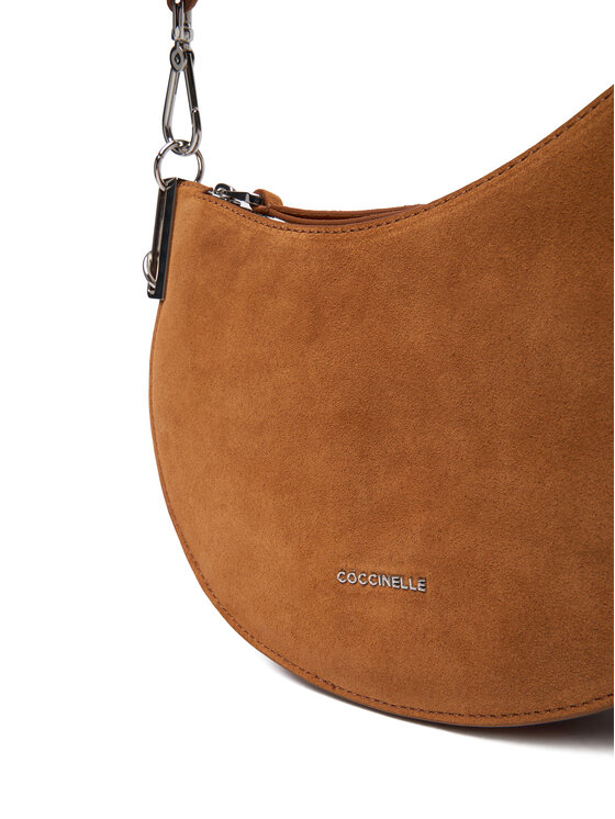 Coccinelle Coccinelle Ročna torba QKG Coccinellesunup Suede E1 QKG 13 03 01 Rjava