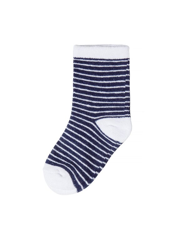MINOTI MINOTI Zestaw 3 par wysokich skarpet dziecięcych 13sock 3 Niebieski